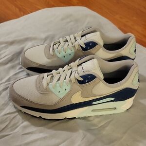 Nike Air Max in Gray and Navy